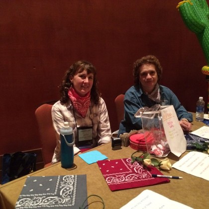 Bronwyn Ship & Barb Ochampaugh at ASPAN’s 34th National Conference in San Antonio, TX