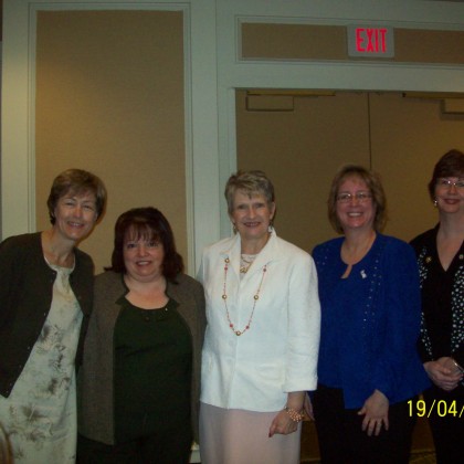 Judy Sears with Members