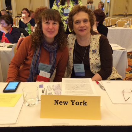 Bronwyn Ship & Barb Ochampaugh at the ASPAN National Conference in Philadelphia