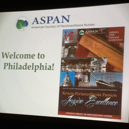 35th ASPAN National Conference in Philadelphia 2016